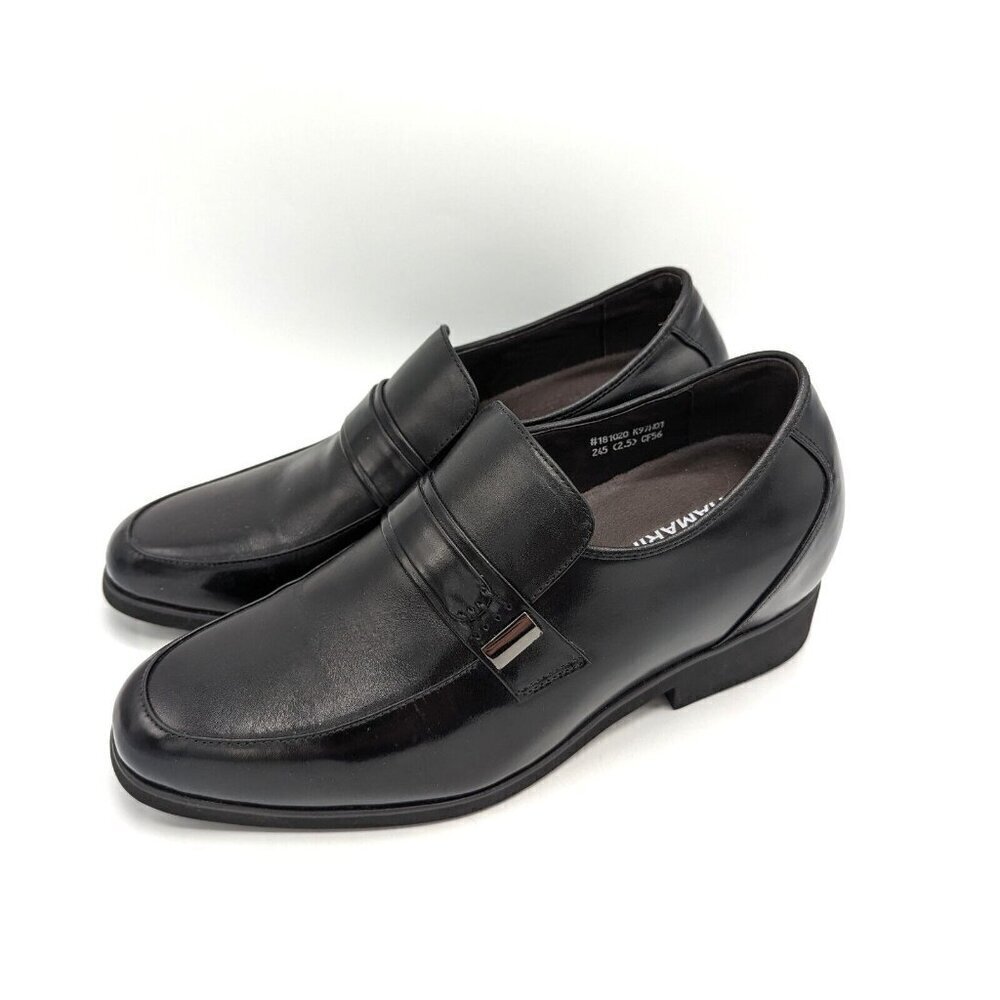 Chamaripa ELEVATOR SHOES Height Increasing Men's Dress Shoes Size 7 (38) Loafer